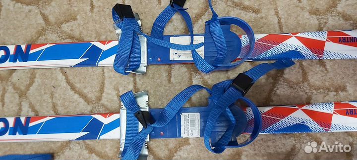 Лыжи детские с палками