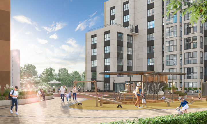 3-к. квартира, 66,4 м², 4/19 эт.