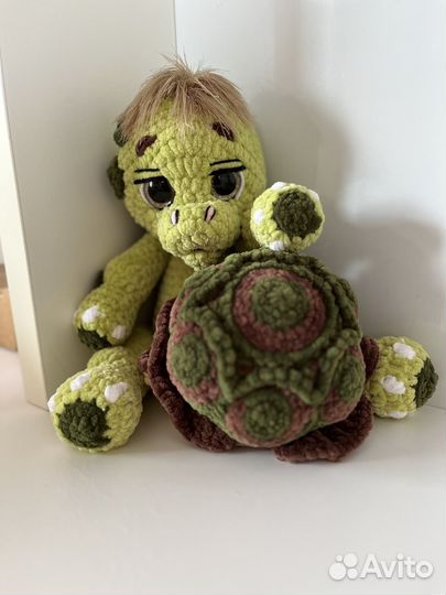 Вязаные игрушки ручной работы