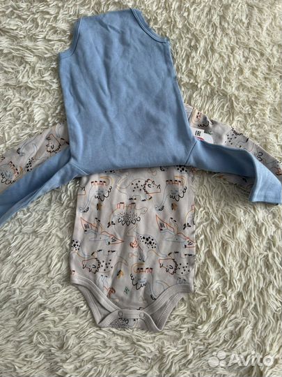 Боди новые для мальчиков 68 размер