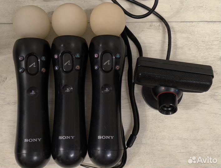 PS Move, Камера PS3, Диски