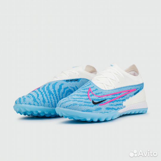 Грунтовки Nike Phantom GX Elite TF White Blue