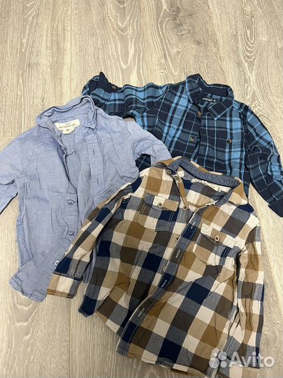 Рубашка на мальчика 98