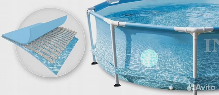 Бассейн каркасный Intex 305х76 см