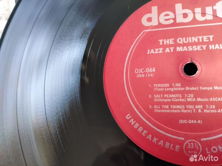 The Quintet – Jazz AT Massey Hall, 1956/1983 US