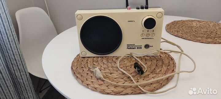 Радиоприемник Раздан205/Громкоговоритель Зенит 305