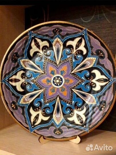 Тарелка декоративная настенная