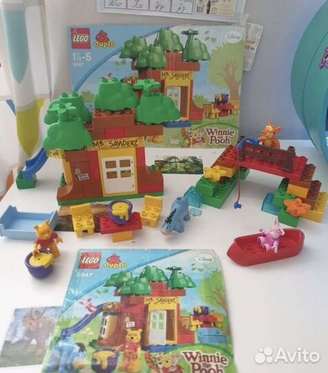 Lego duplo Домик Винни Пуха 5947, Экспедиция Тигры