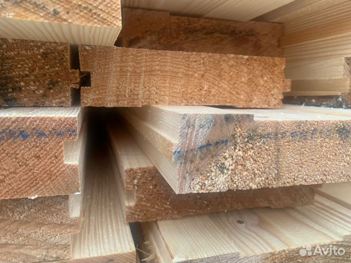 Планкен лиственница сорт ав 21х145х6,0