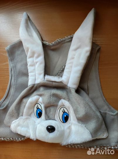 Новогодний костюм зайца, волка, гнома