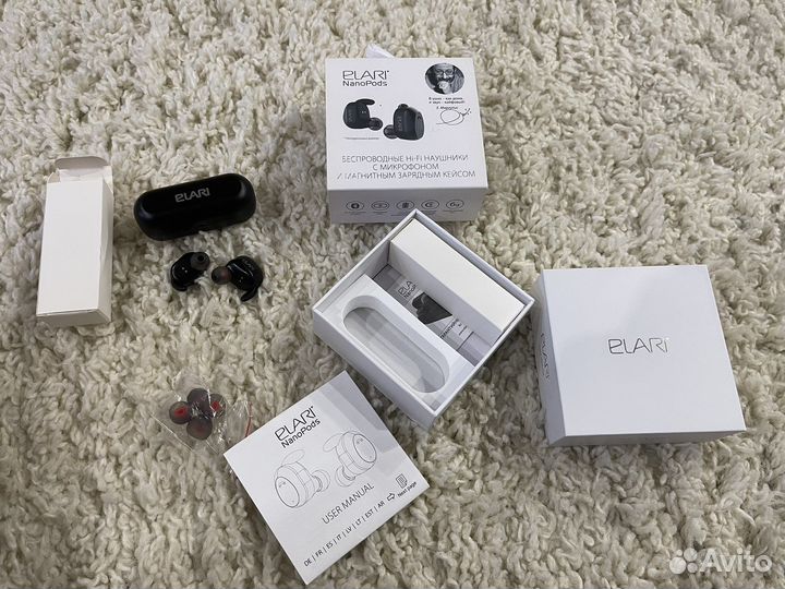 Беспроводные наушники elari nanoPods NPS-1