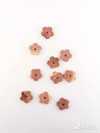 Фигурки-цветочки 6 шт. (антимоль)