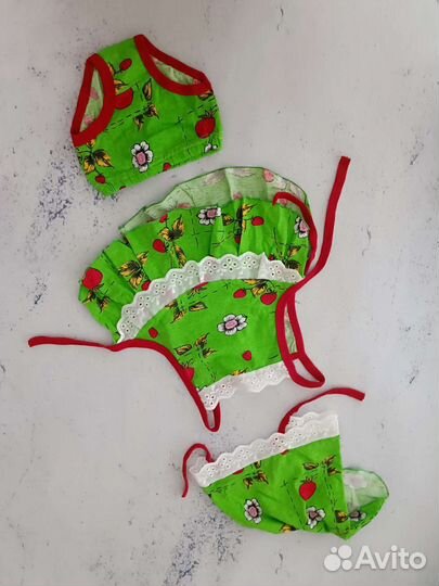 Вещи пакетом на девочку 0-6 мес на лето