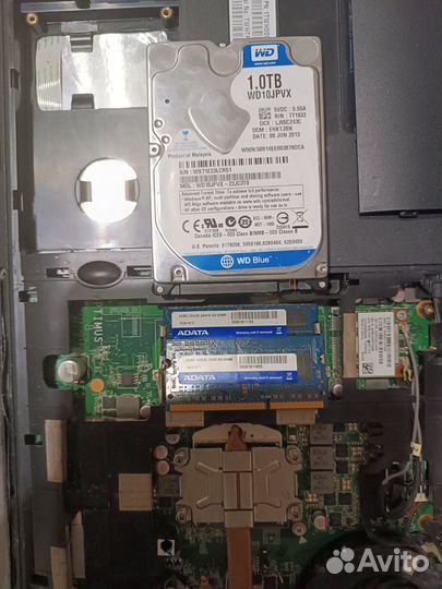 Ноутбук DNS на запчасти