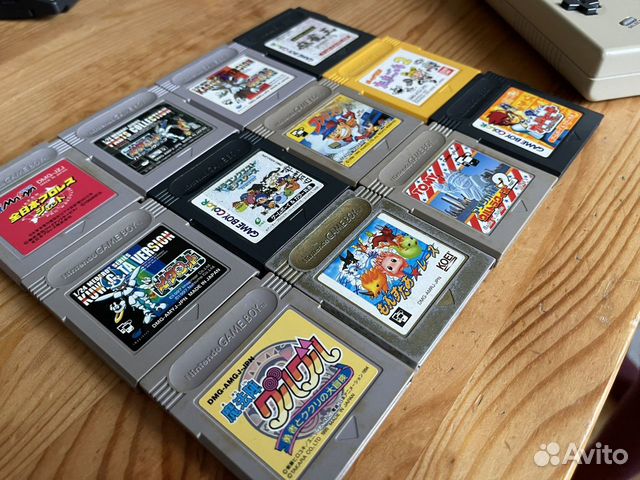 Игры на gameboy и Color картриджи