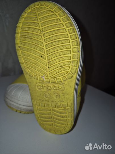 Crocs сапоги детские c7