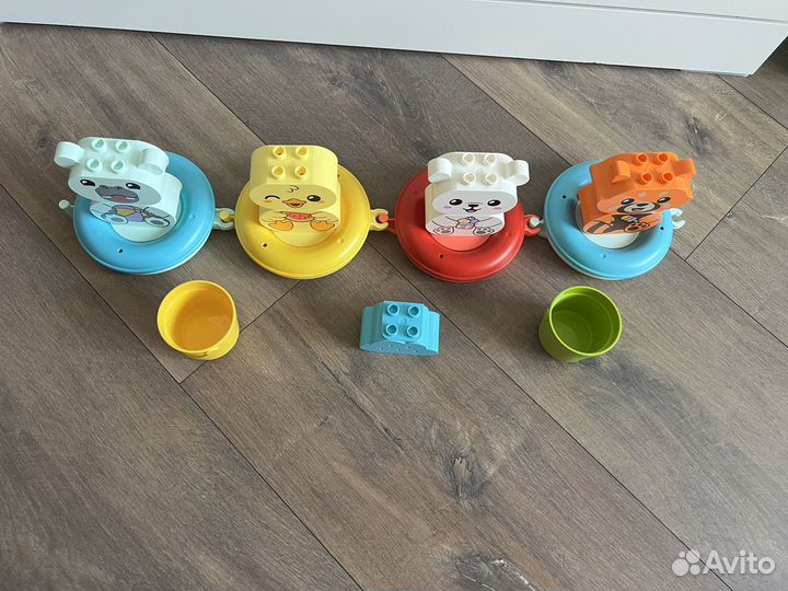 Конструктор lego duplo для ванны + водная горка