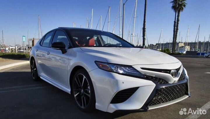 Стекло фары тойота камри XV70