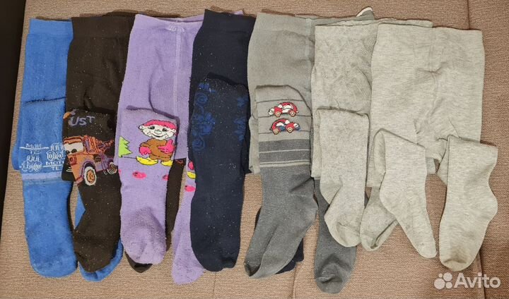 Пижама. Колготки. Детские. Вещи пакетом