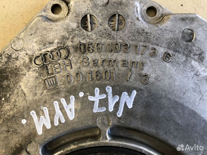 Задняя крышка коленвала Audi A6 C5 2.5 TDI