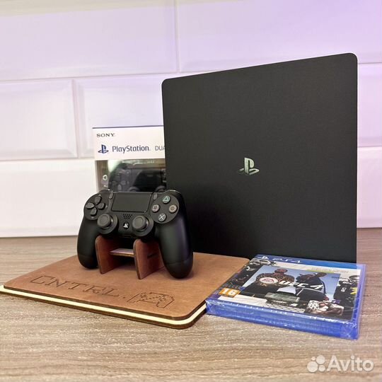 Sony PS4 Slim +UFC 4 +2 Джойстика