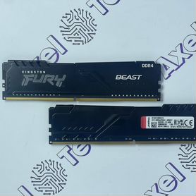 Оперативная память DDR4 Kingston 2X8GB 3200MHz