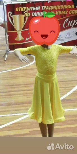 Рейтинговое платье для спортивно - бальных танцев