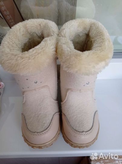 Сапожки для девочки зимние