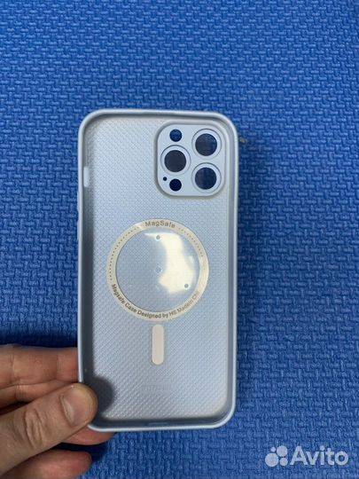 Чехол стеклянный Magsafe iPhone 13 ProMax