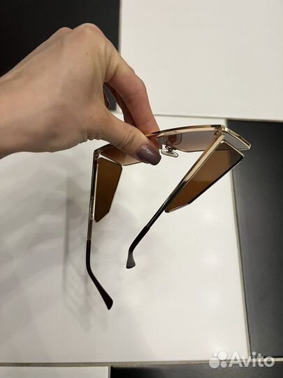 Очки новые с боковым затемнением