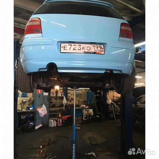 Юбка заднего бампера Volkswagen Golf 4 GTI