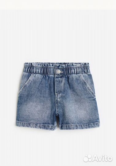 Новые джинсовые шорты hm 110 для девочки