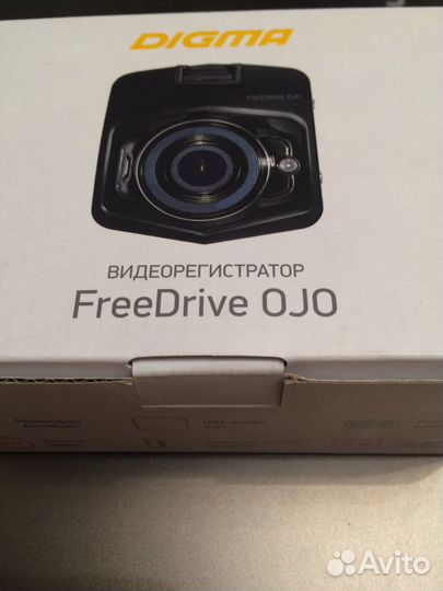 Видеорегистратор digma Free Drive OJO новый