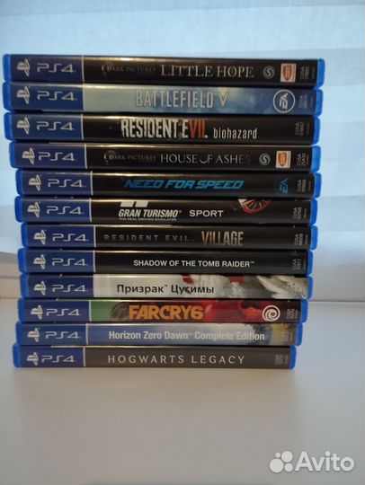Игровые диски для ps4