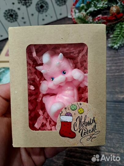 Мыло ручной работы дракончик