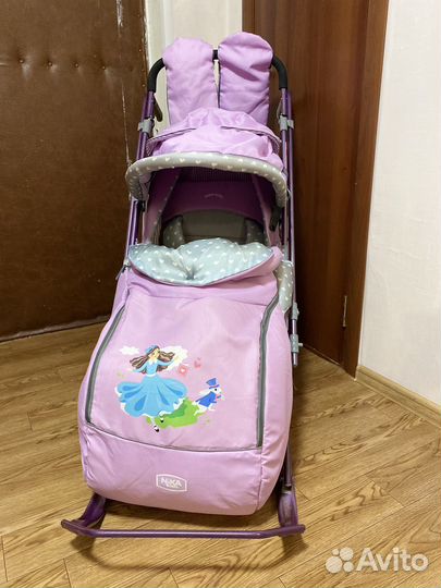 Коляска санки