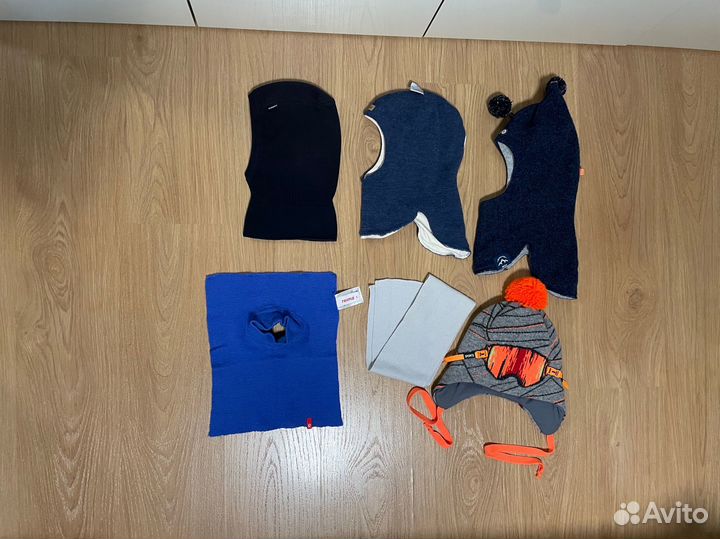 Шапка-шлем, манишка