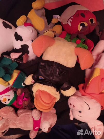 Игрушки мягкие пакетом