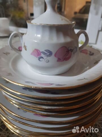 Обеденные сервизы СССР