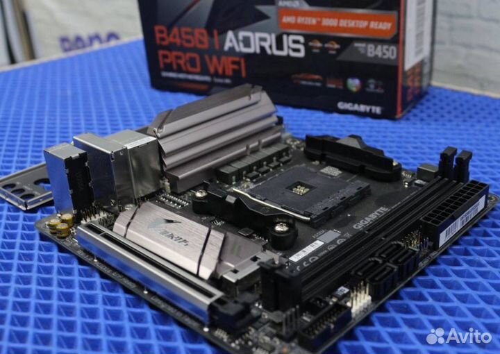 Материнская плата Gigabyte B450 aorus PRO Wi-Fi