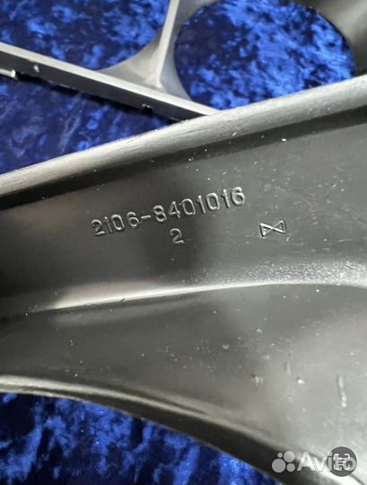 Ваз 2106 очки на решетку радиатора чёрные