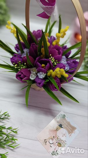 Букет из мыла ручной работы