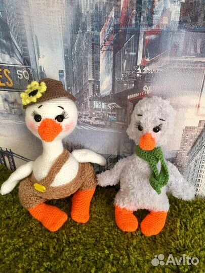Авторские вязаные игрушки