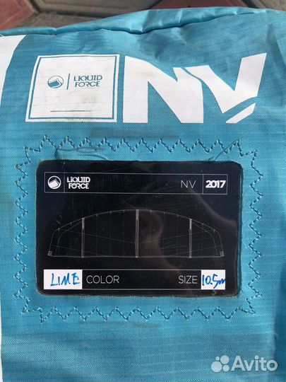 Новый Кайт liquid force nv 10,5 2017