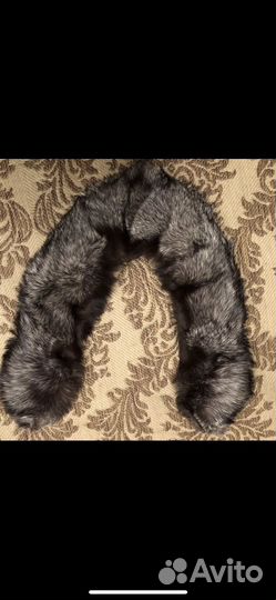 Воротник из чернобурки