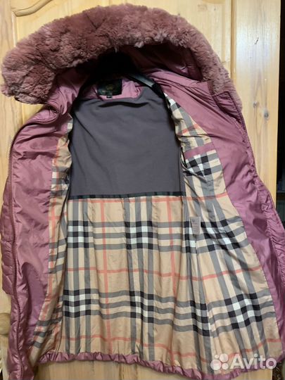 Пуховик для девочки, 146 см