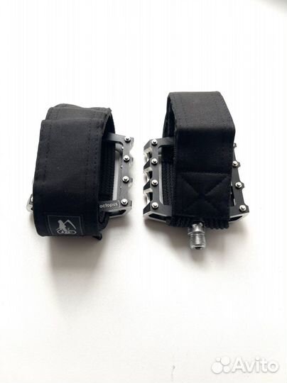 Педали Octopus Urban со стрепами Пеппа и Стрэпа