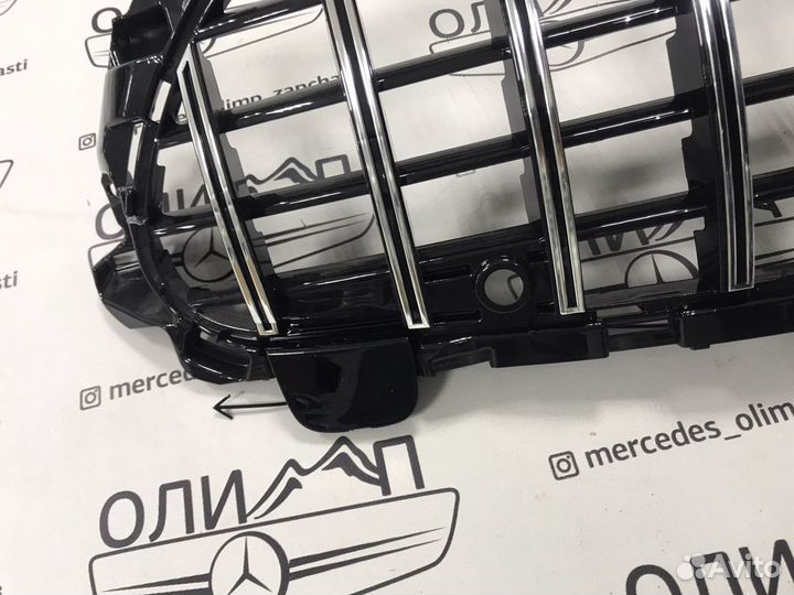 Решетка радиатора на Mercedes w213 AMG 63