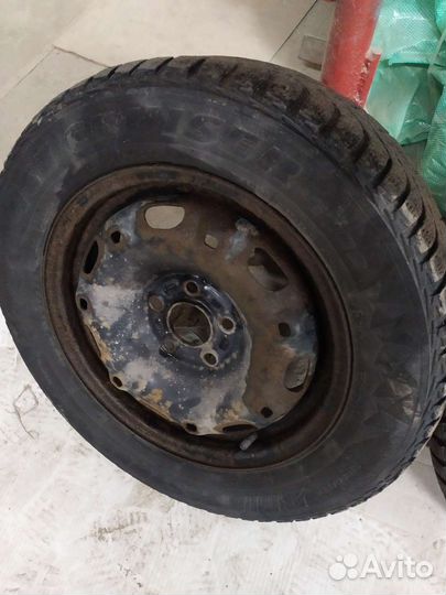 Колеса в сборе поло рапид 14 + сюрприз