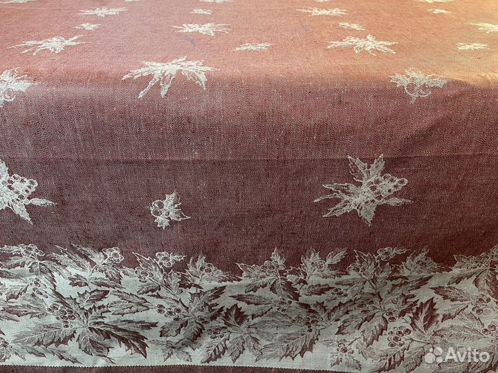 Новогодние скатерти лен экспорт